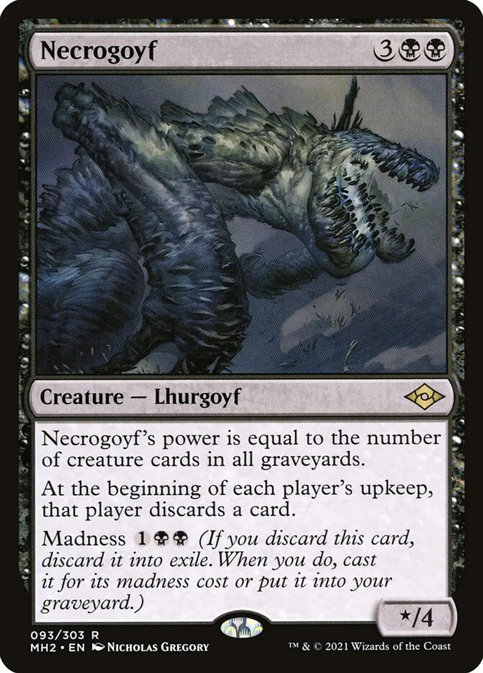 Necrogoyf | Inglés | NM | MH2 1