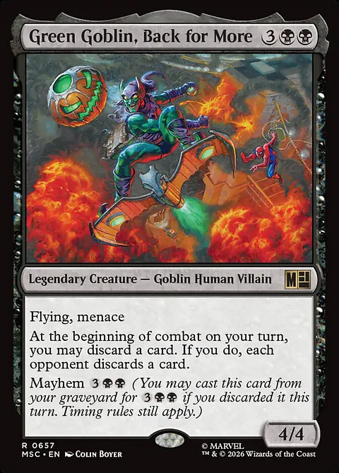 Green Goblin, Back for More | Inglés | NM | MSC