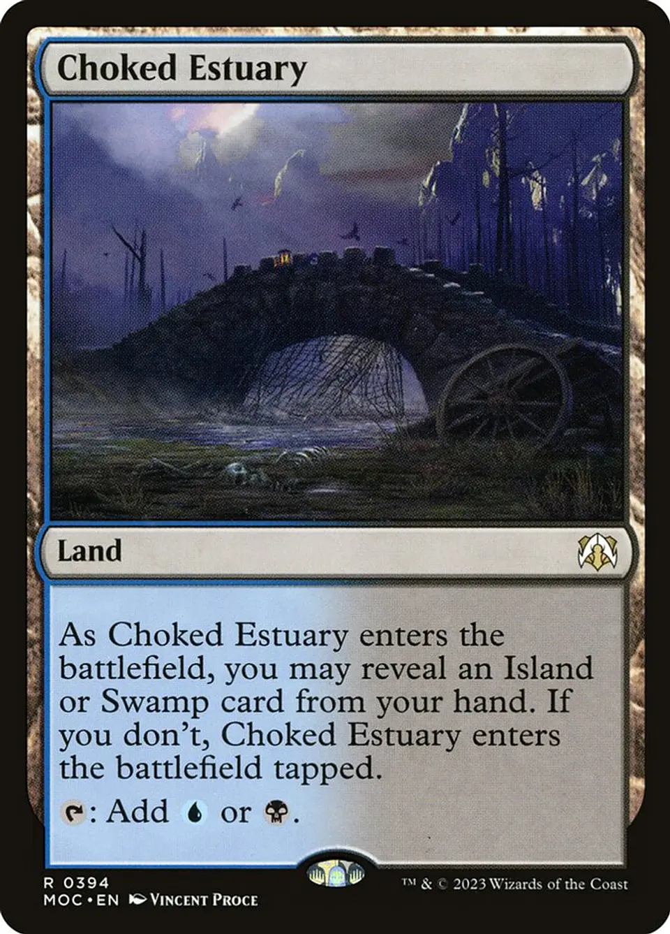 Choked Estuary | Inglés | NM | MOC 1