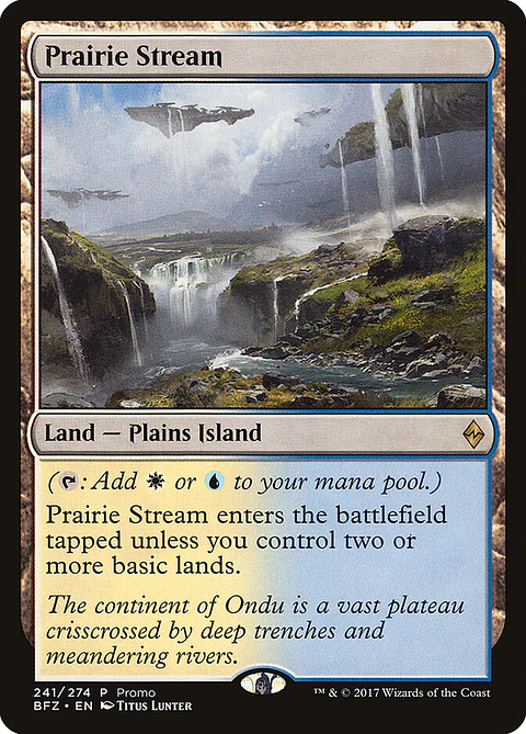 Prairie Stream | Español | EX | PSS1