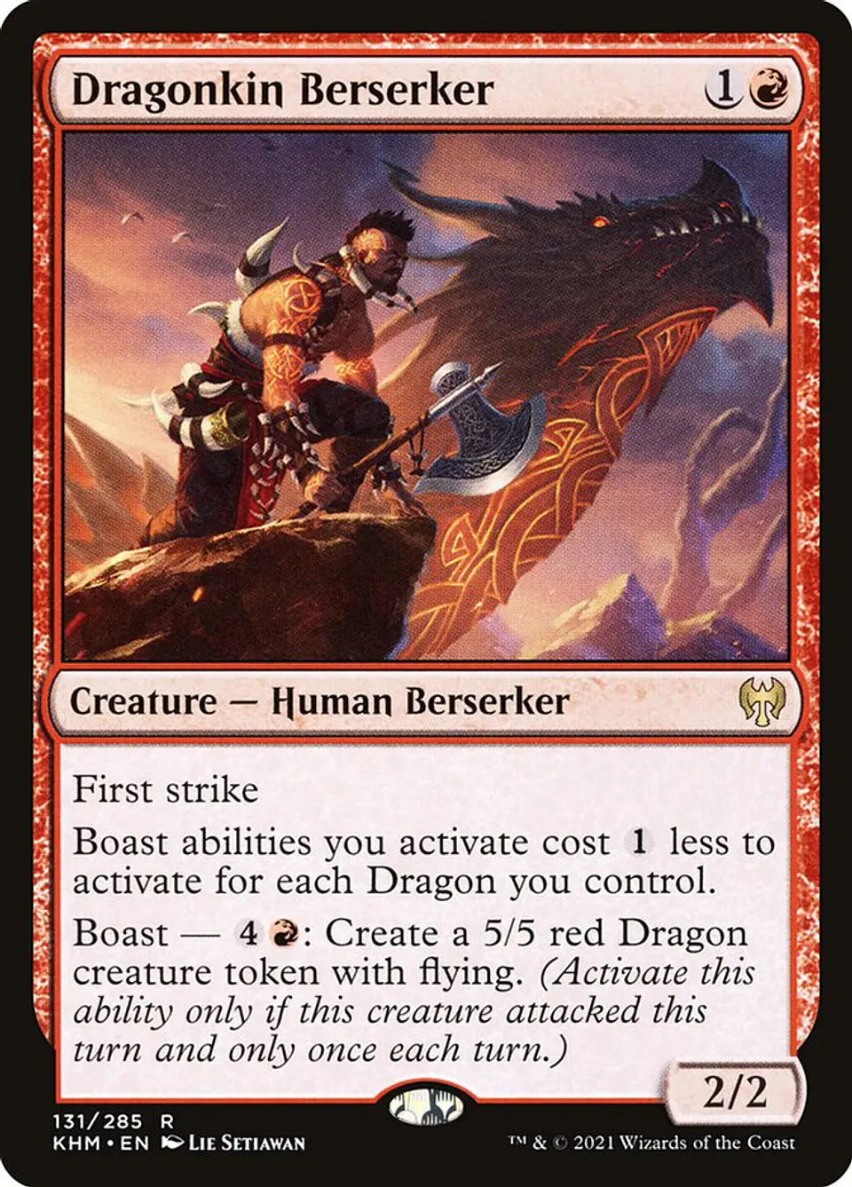 Dragonkin Berserker | Inglés | NM | KHM 1