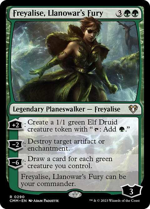 Freyalise, Llanowar's Fury | Inglés | NM | CMM