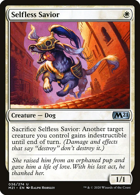 Selfless Savior | Inglés | NM | M21