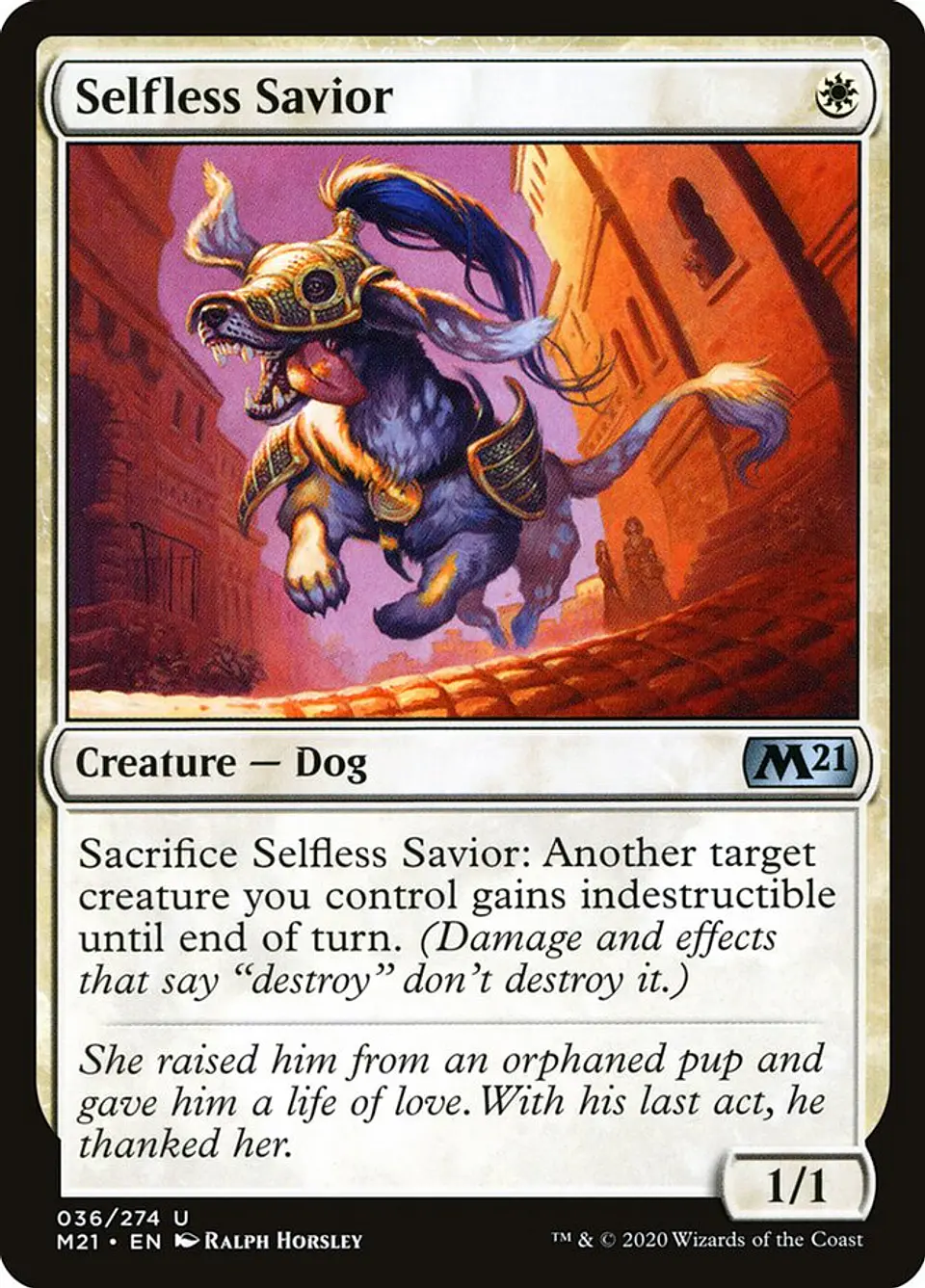 Selfless Savior | Inglés | NM | M21 1