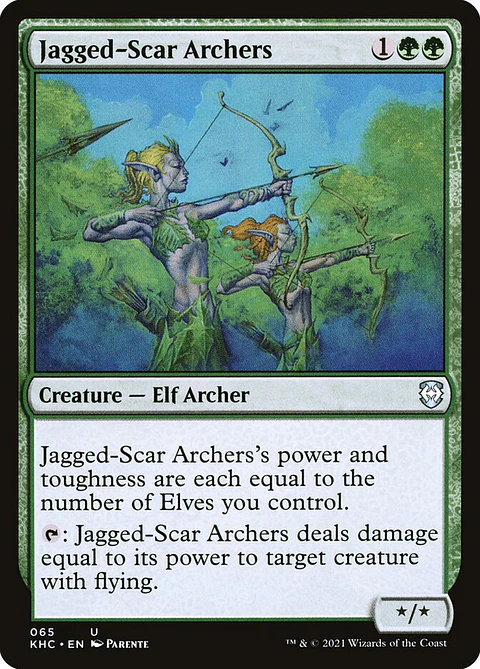 Jagged-Scar Archers | Inglés | NM | KHC