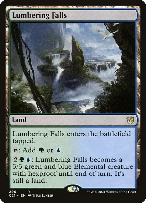 Lumbering Falls | Inglés | NM | C21
