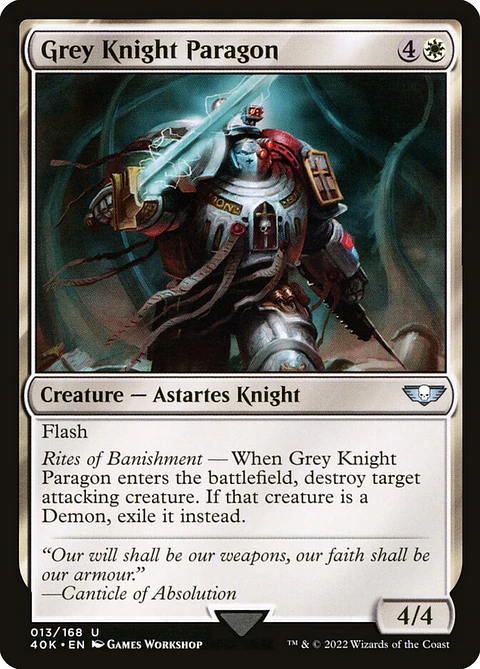 Grey Knight Paragon | Inglés | NM | 40K