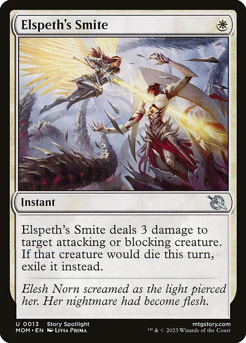 Elspeth's Smite (foil) | Inglés | NM | MOM