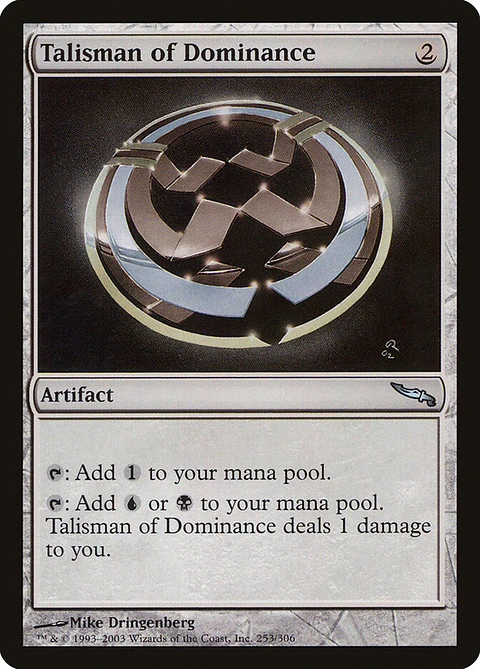 Talisman of Dominance | Español | EX | MRD