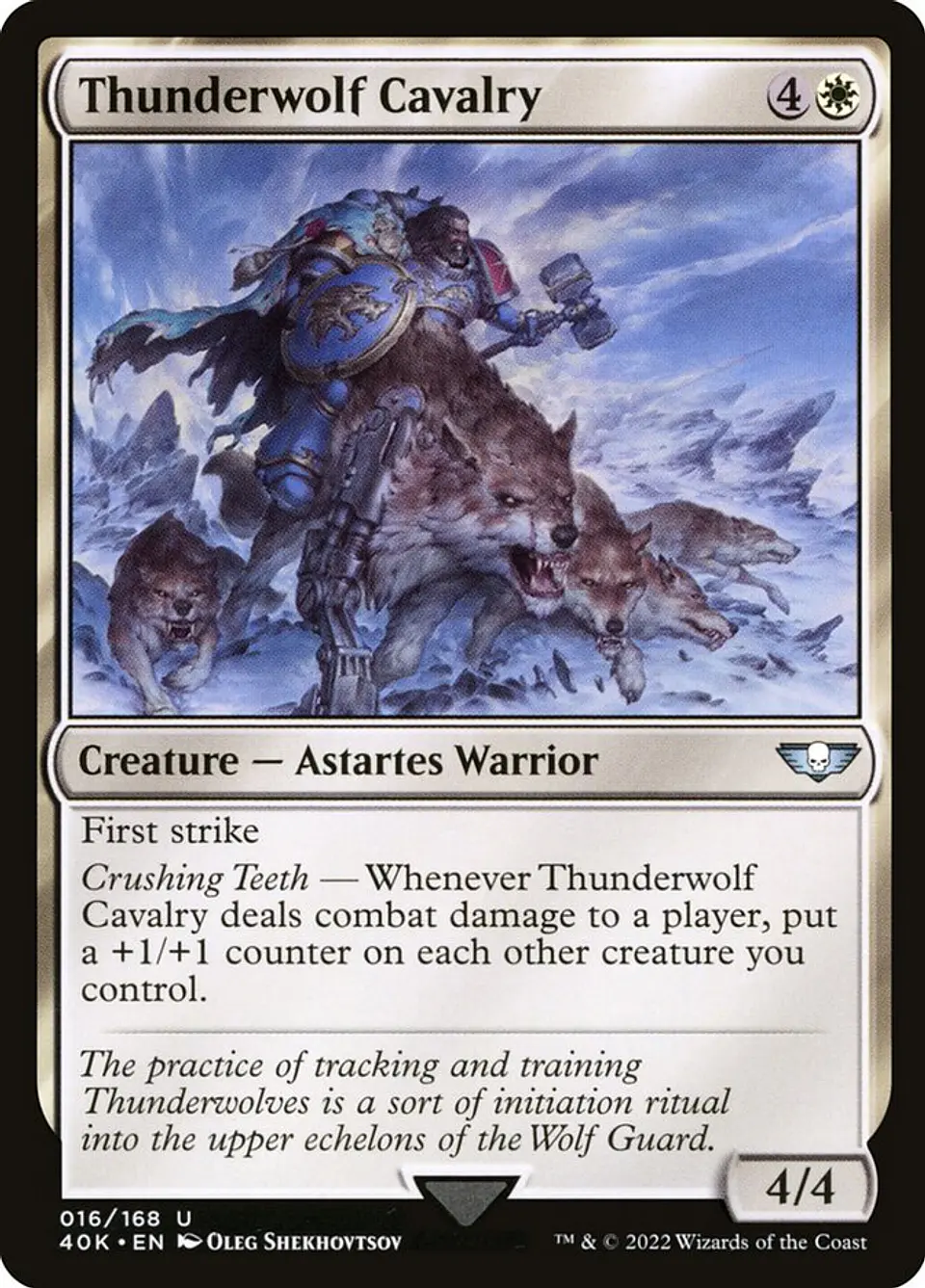 Thunderwolf Cavalry | Inglés | NM | 40K 1