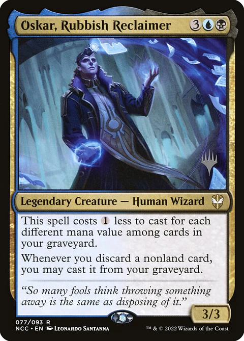 Oskar, Rubbish Reclaimer (foil) | Español | NM | PNCC