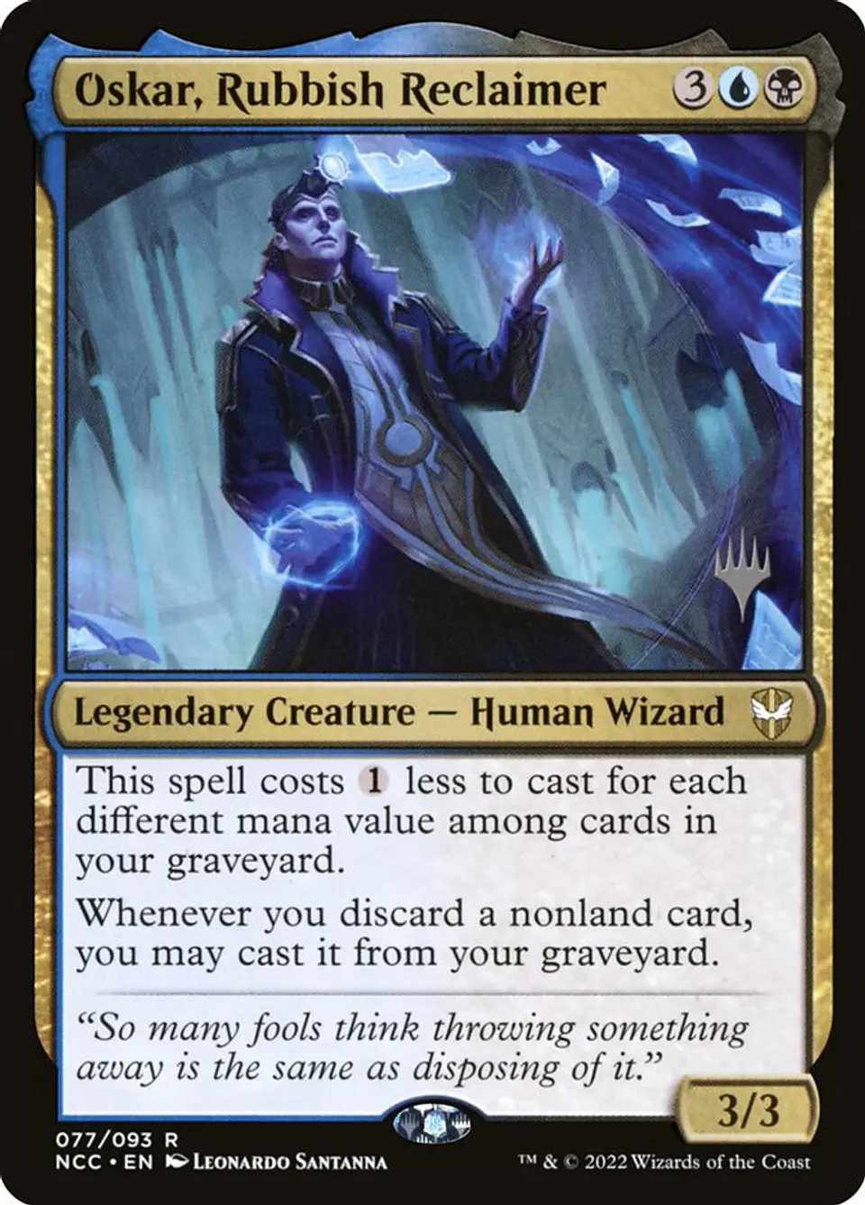 Oskar, Rubbish Reclaimer (foil) | Español | NM | PNCC 1