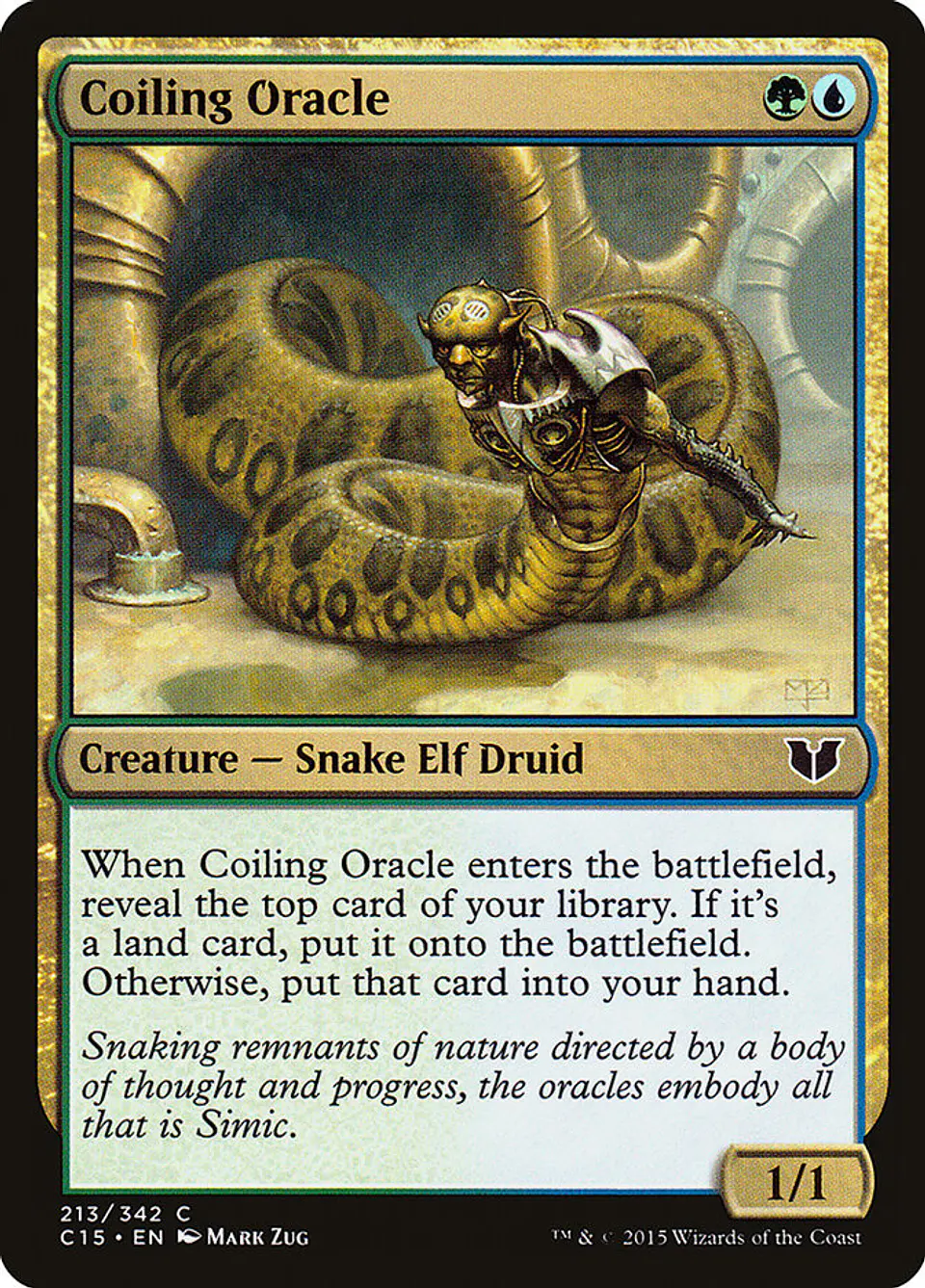 Coiling Oracle | Inglés | NM | C15 1