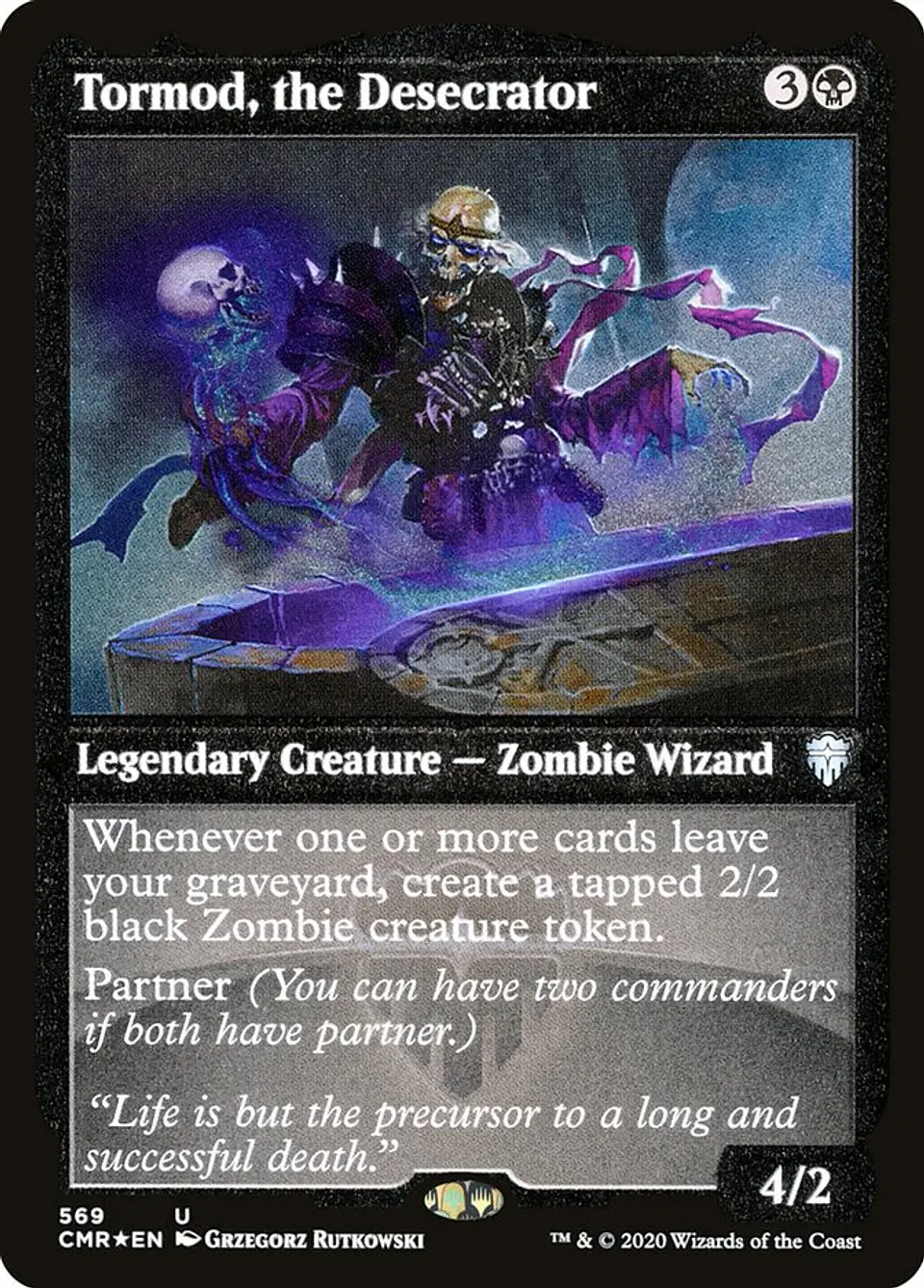 Tormod, the Desecrator (Etched) | Inglés | NM | CMR 1