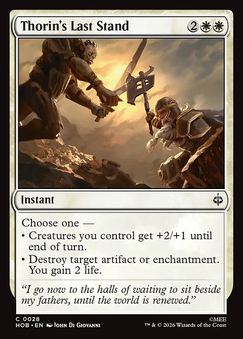 Thorin's Last Stand (foil) | Inglés | NM | HOB