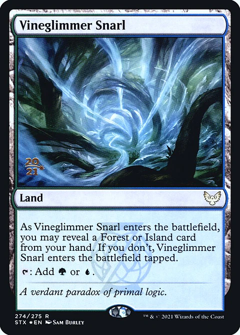 Vineglimmer Snarl (Launch foil) | Español | NM | PSTX