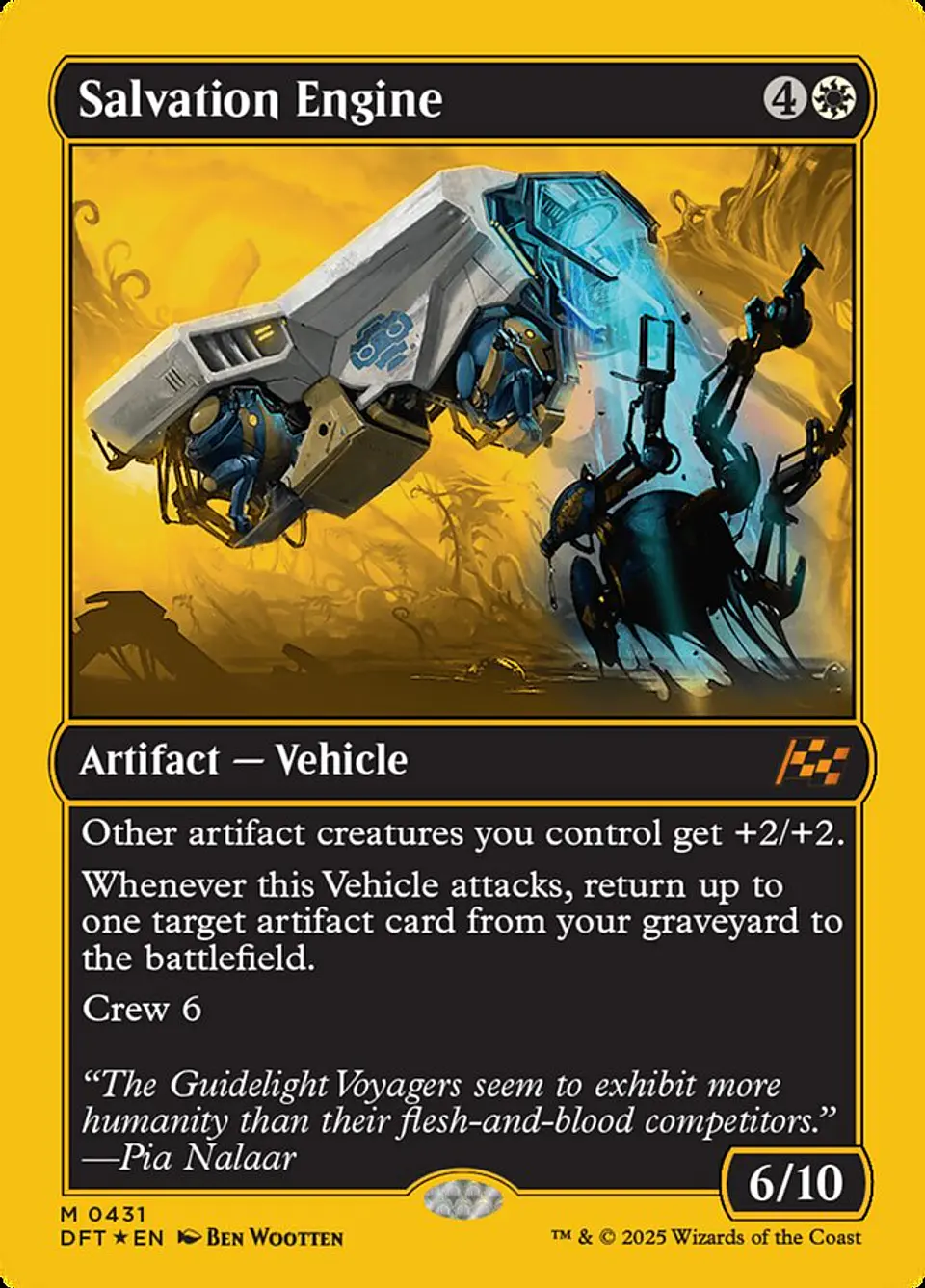 Salvation Engine (foil) | Inglés | NM | DFT 1