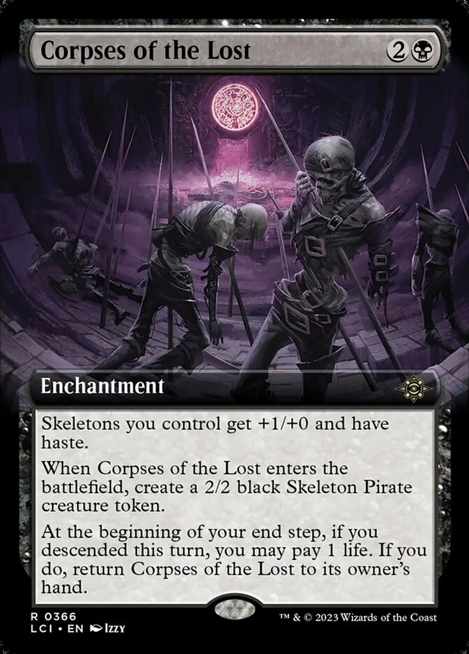 Corpses of the Lost (Extended Art foil) | Inglés | NM | LCI 1
