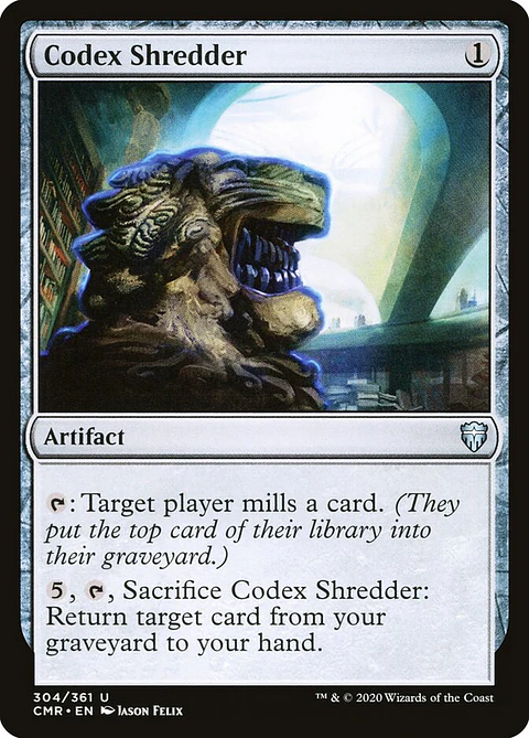 Codex Shredder (foil) | Inglés | NM | CMR