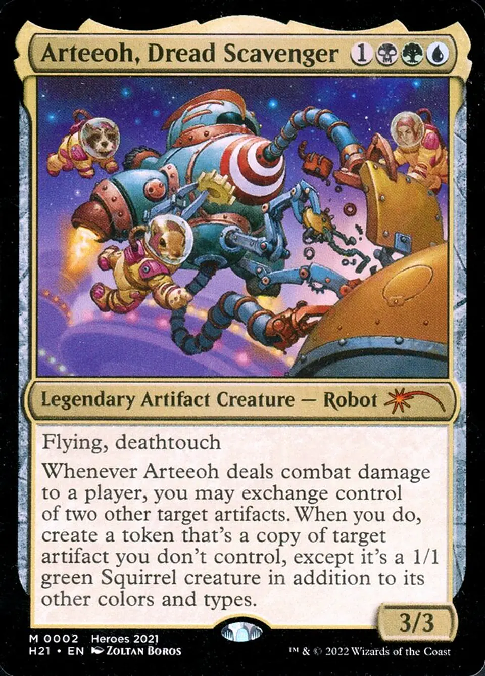 Arteeoh, Dread Scavenger | Inglés | NM | PH21 1