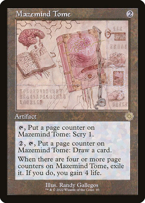 Mazemind Tome (Retro Frame) | Español | NM | BRR