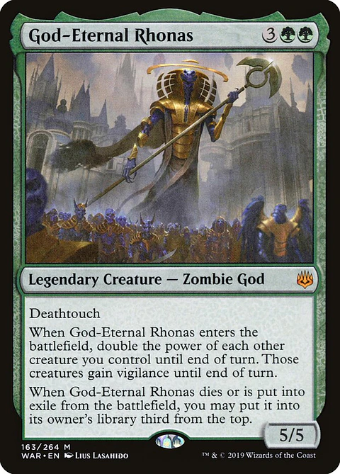 God-Eternal Rhonas | Inglés | VG | WAR
