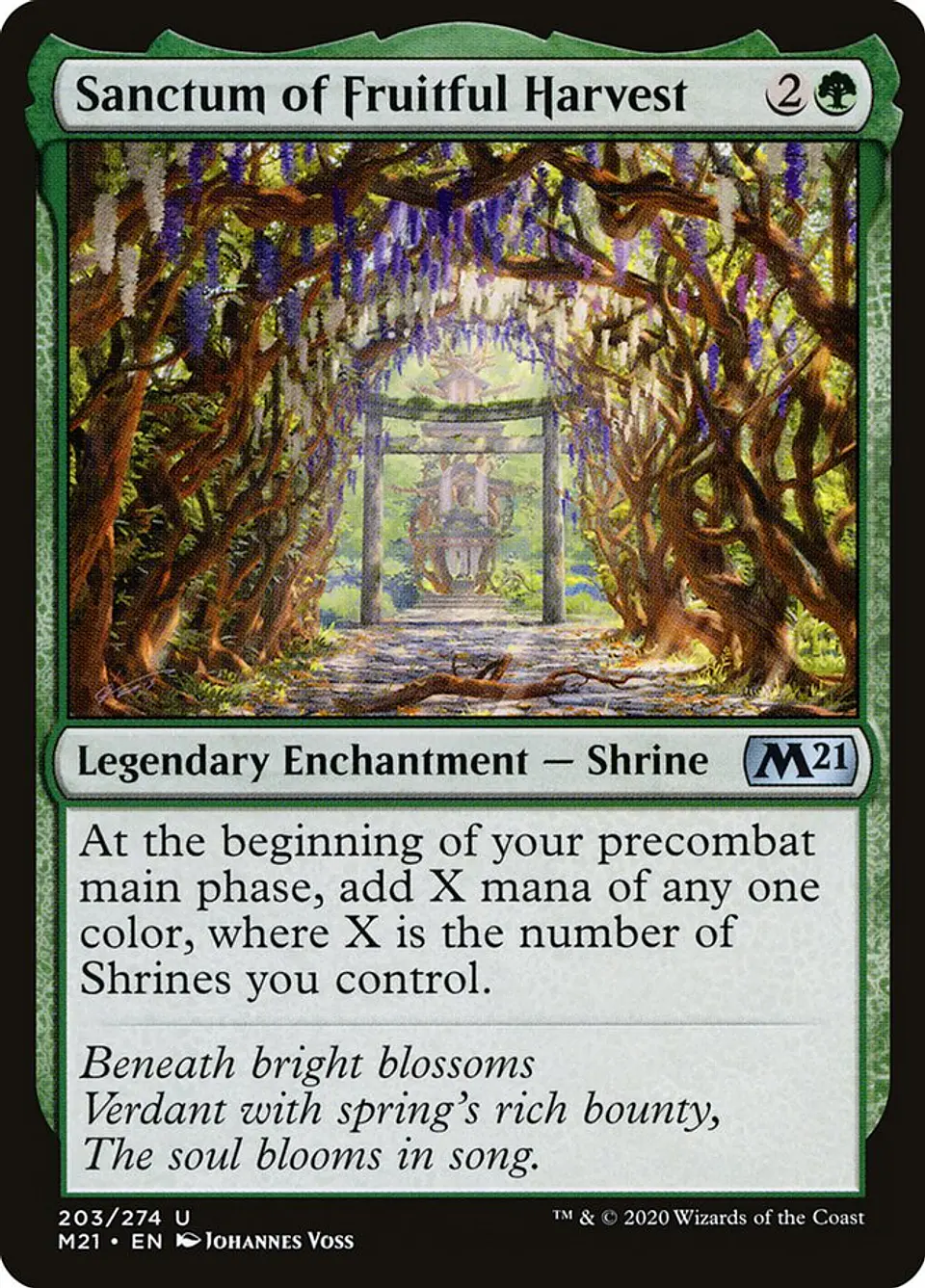 Sanctum of Fruitful Harvest | Español | NM | M21 1