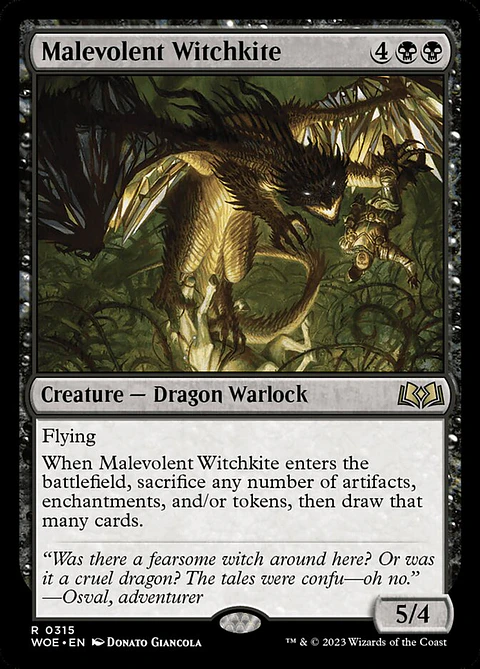 Malevolent Witchkite | Español | NM | WOE