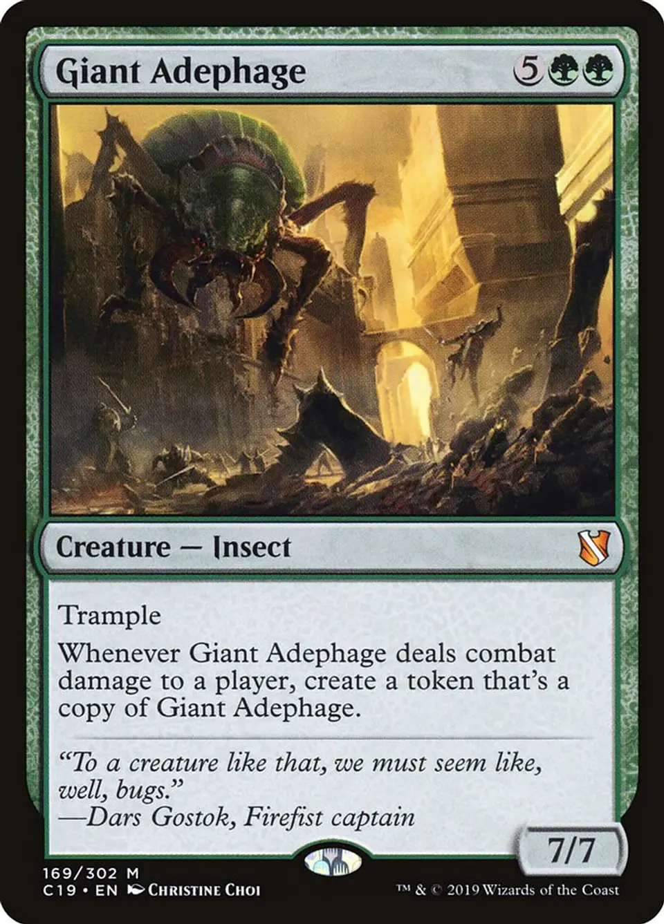 Giant Adephage | Español | NM | C19 1