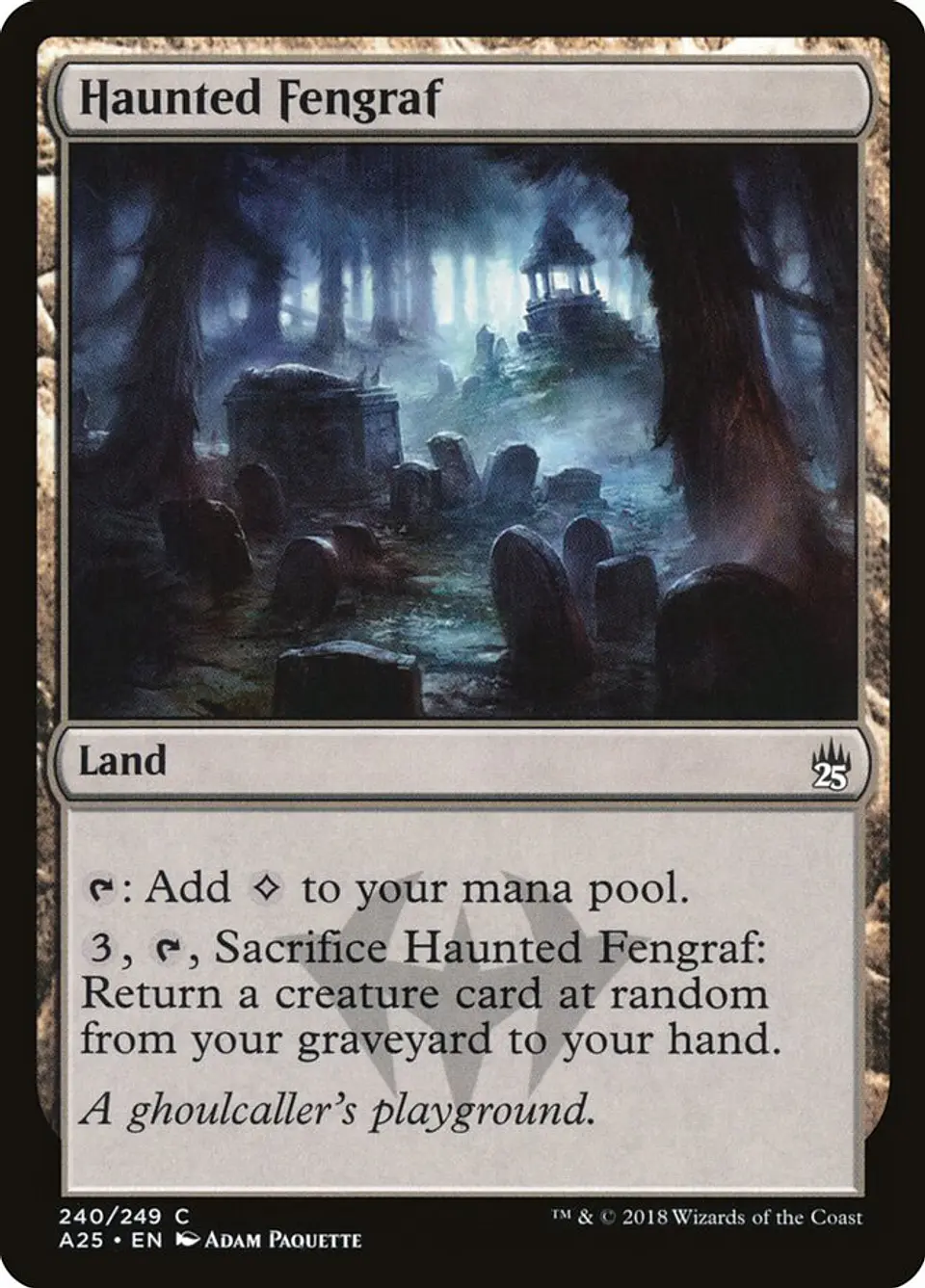 Haunted Fengraf | Inglés | EX | A25 1