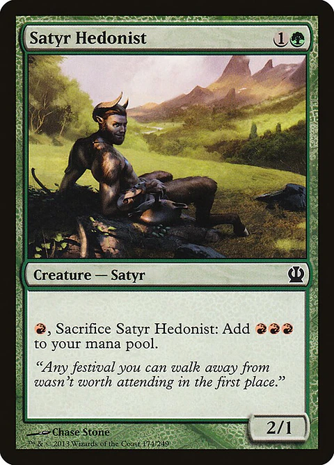 Satyr Hedonist | Inglés | EX | THS