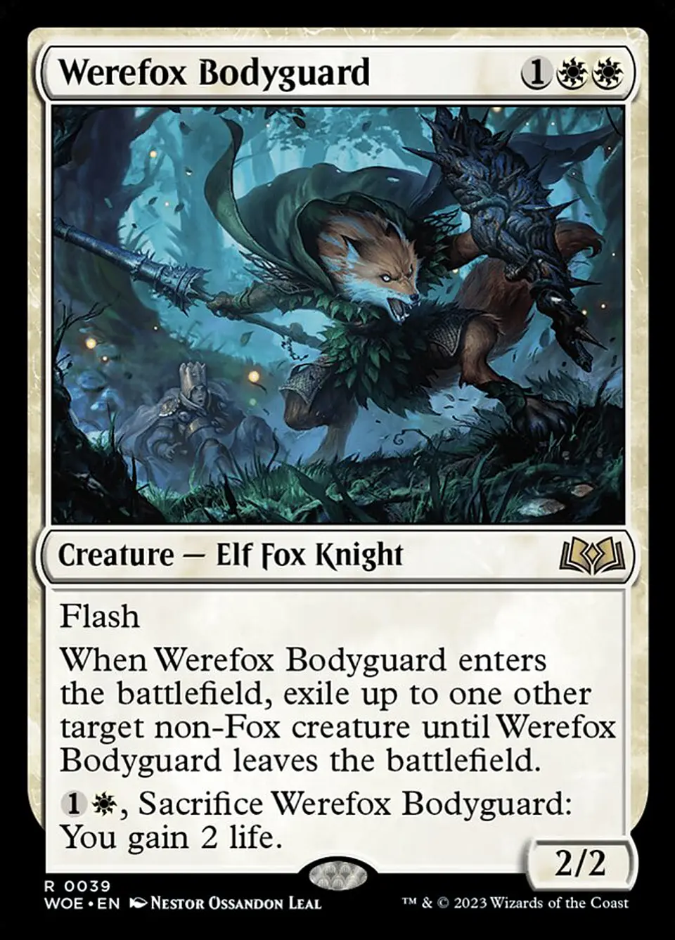 Werefox Bodyguard | Inglés | EX | WOE 1