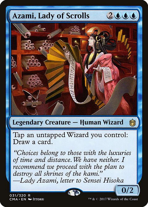 Azami, Lady of Scrolls | Inglés | EX | CMA