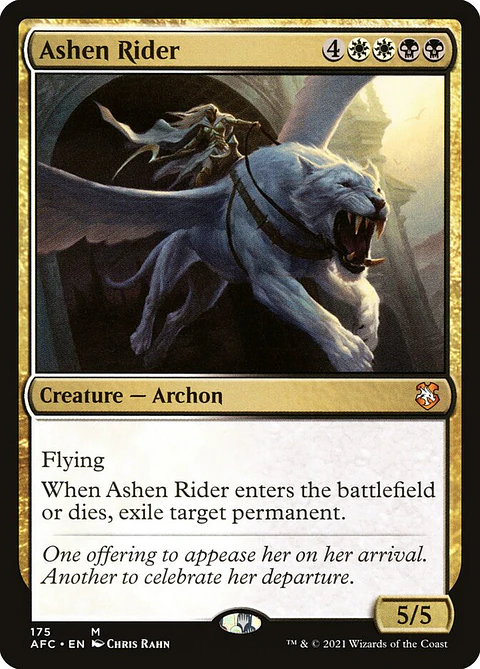 Ashen Rider | Inglés | EX | AFC
