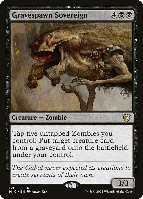 Gravespawn Sovereign | Inglés | EX | MIC