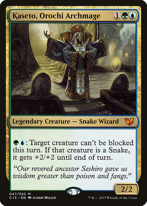 Kaseto, Orochi Archmage | Inglés | EX | C15