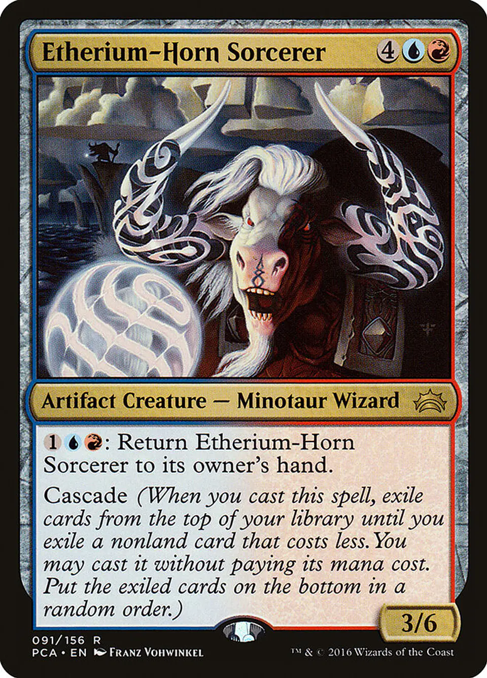 Etherium-Horn Sorcerer | Inglés | EX | PCA 1