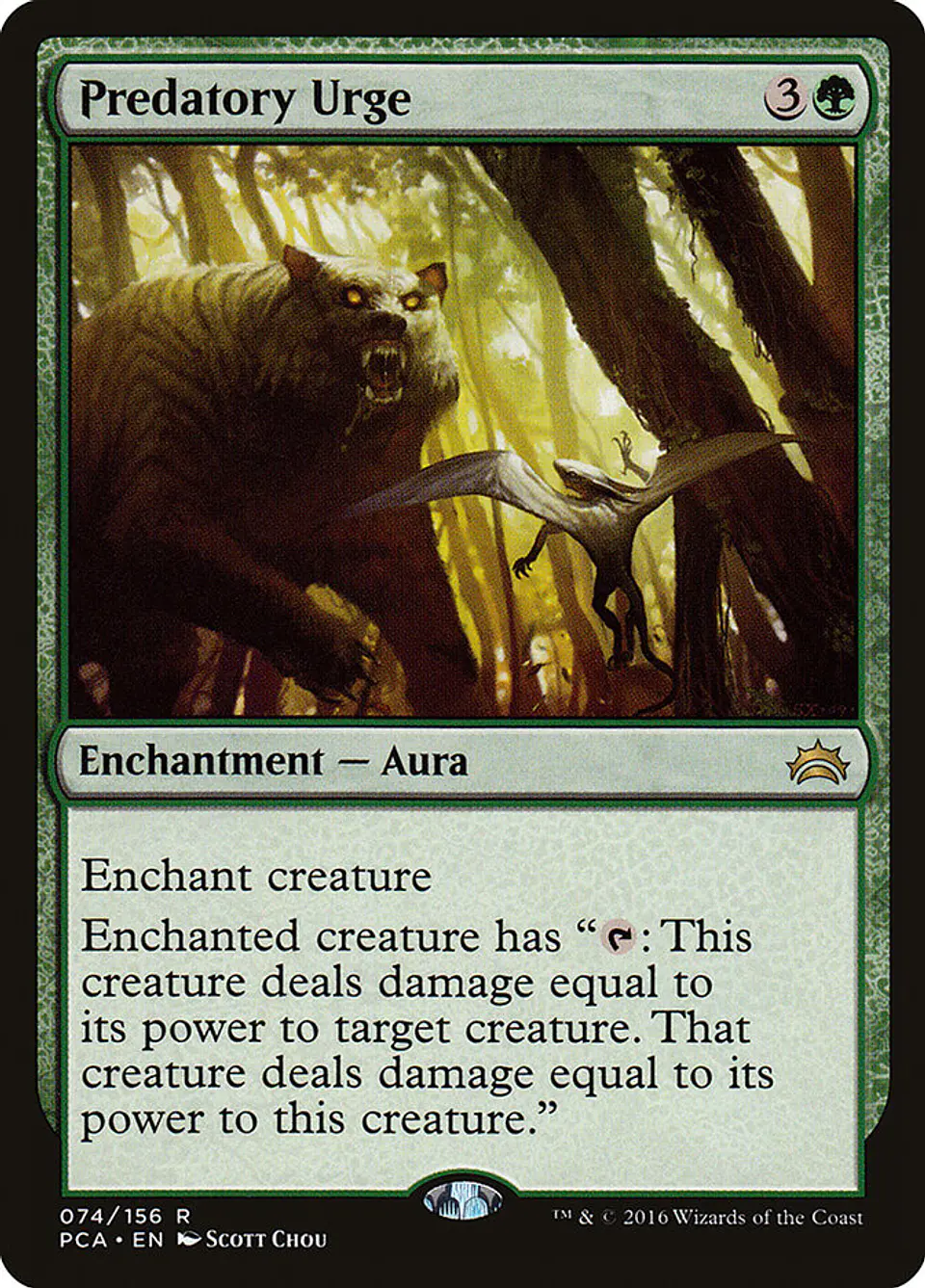 Predatory Urge | Inglés | EX | PCA 1