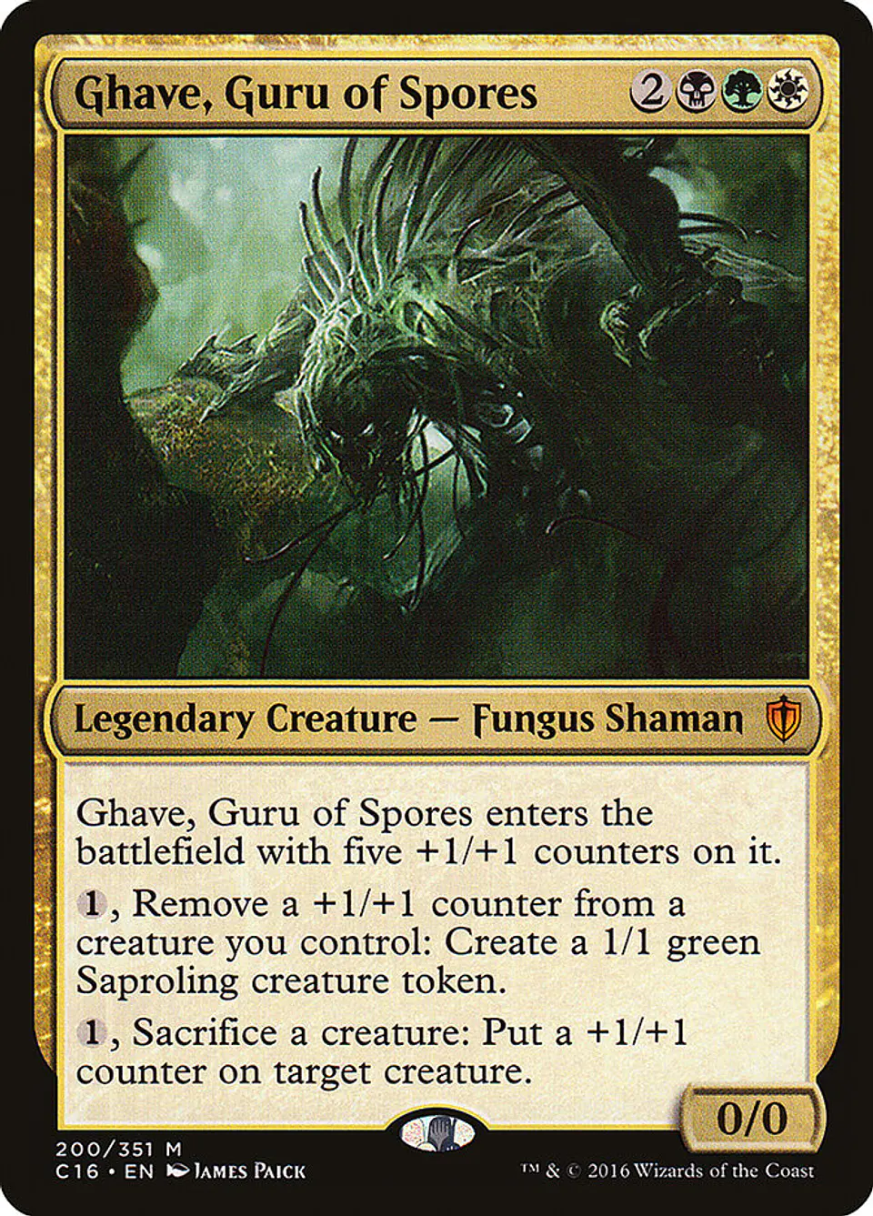 Ghave, Guru of Spores | Inglés | EX | C16 1