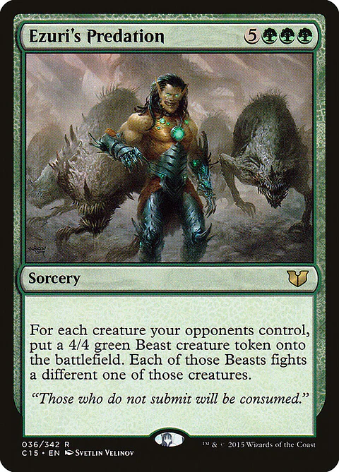 Ezuri's Predation | Inglés | EX | C15