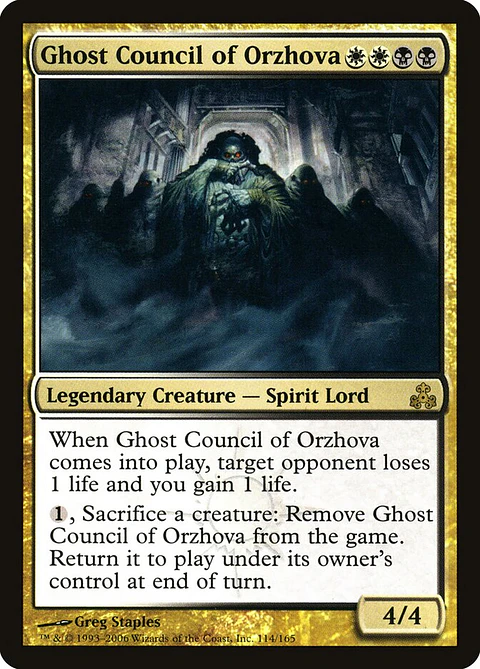 Ghost Council of Orzhova | Inglés | EX | GPT
