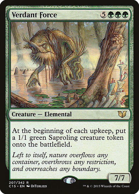 Verdant Force | Inglés | EX | C15