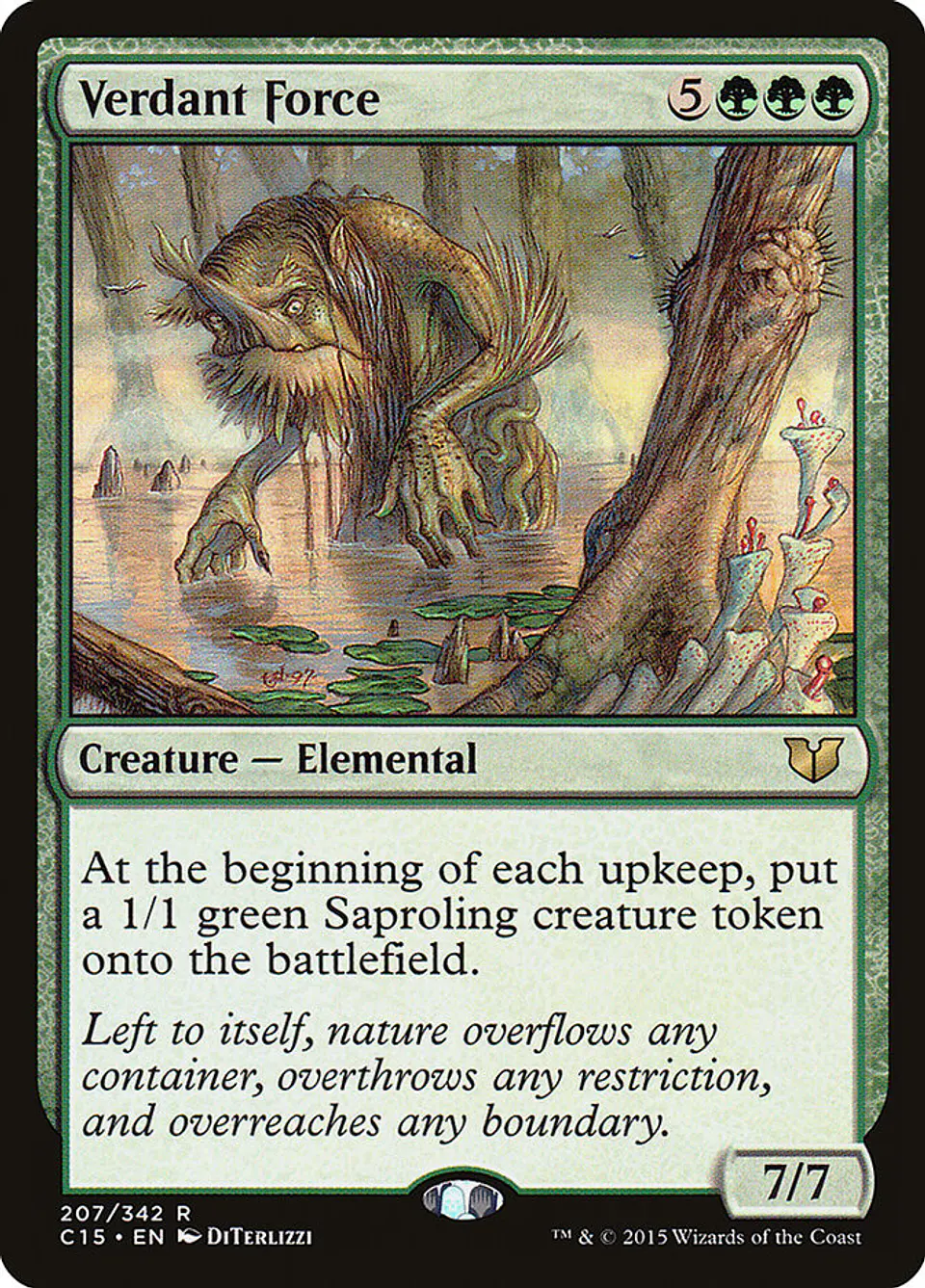 Verdant Force | Inglés | EX | C15 1