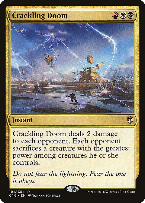 Crackling Doom | Inglés | EX | C16