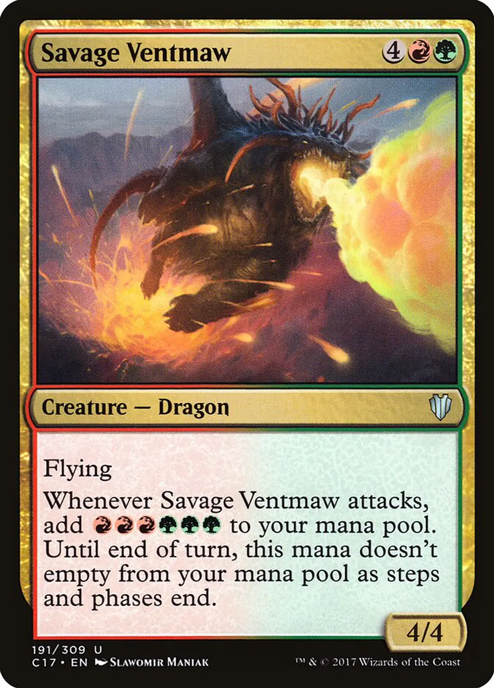 Savage Ventmaw | Inglés | EX | C17 1