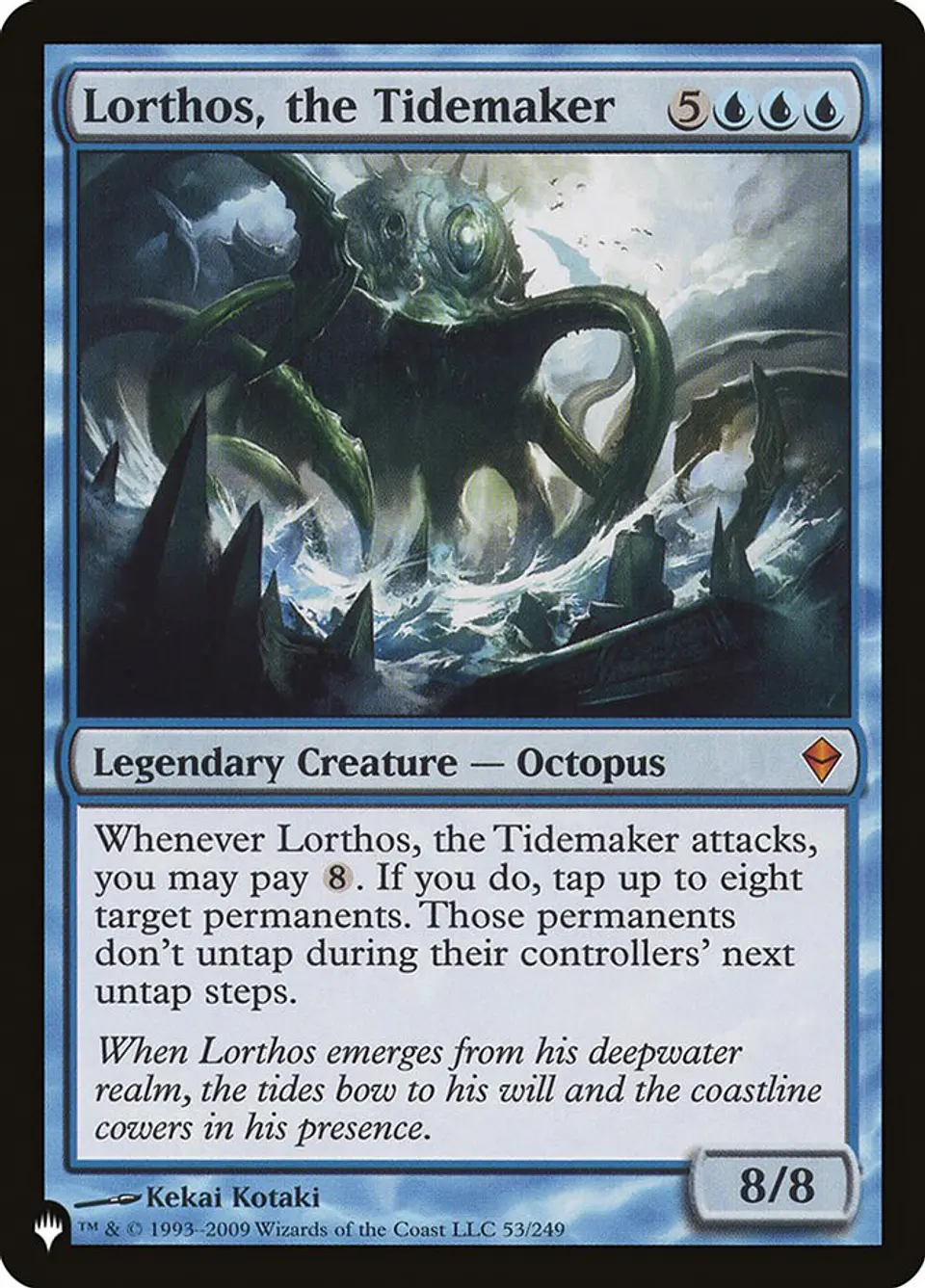Lorthos, the Tidemaker | Inglés | EX | PLST 1