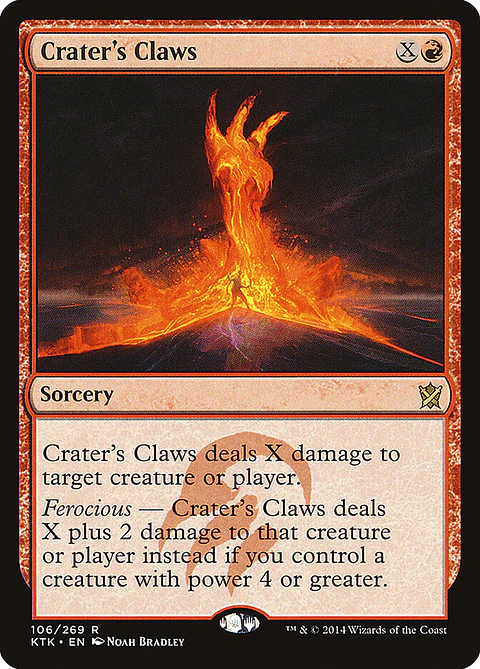 Crater's Claws | Inglés | EX | KTK