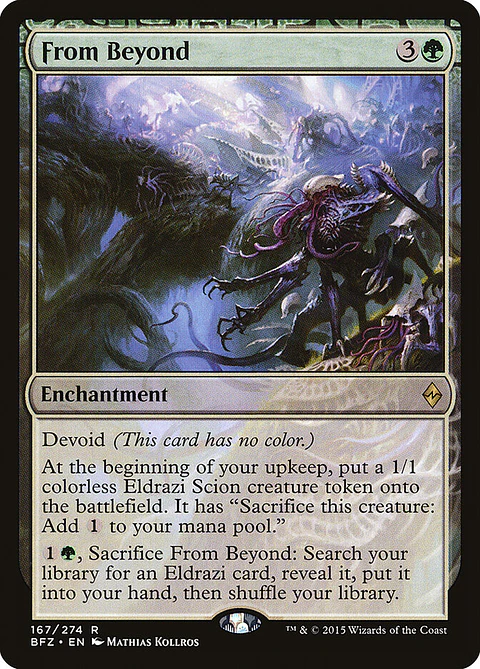 From Beyond | Inglés | EX | BFZ
