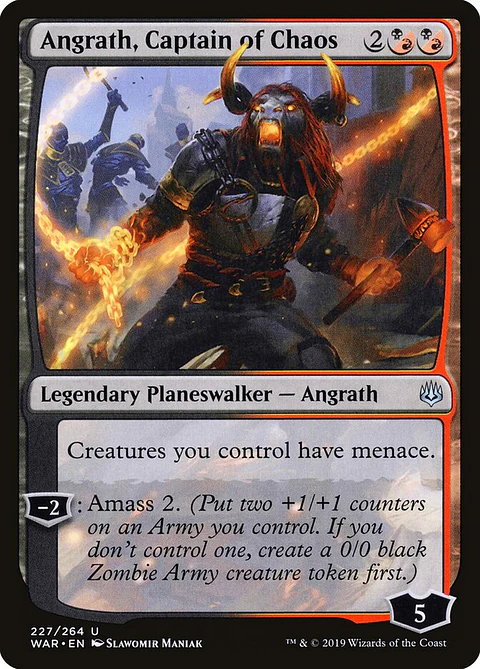 Angrath, Captain of Chaos | Inglés | EX | WAR