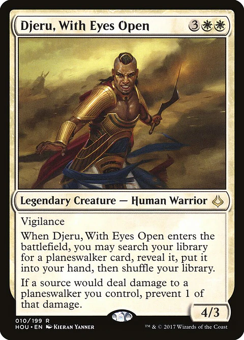 Djeru, With Eyes Open | Inglés | EX | HOU